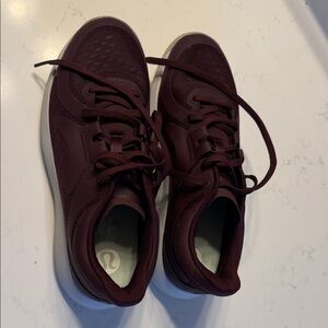Lululemon Athletica Women's Burgundy Sneakers